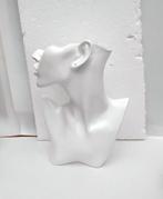 présentoir boucles d'oreilles , collier , résine blanche, Enlèvement, Utilisé, Autres matériaux, Blanc