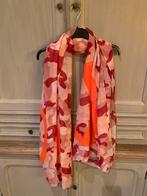 Sjaal meerkleurig rood oranje roze, Kleding | Dames, Nieuw, Ophalen of Verzenden, Sjaal