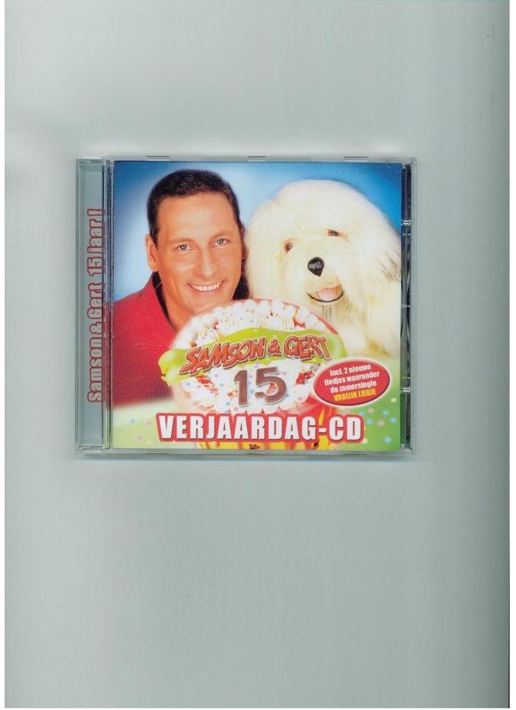 Samson en Gert - 15 Verjaardag-CD  -  NIEUW., Cd's en Dvd's, Cd's | Kinderen en Jeugd, Nieuw in verpakking, Muziek, Ophalen of Verzenden