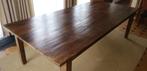 Grote tafel in tropisch hardhout, Huis en Inrichting, Tafels | Eettafels, Ophalen