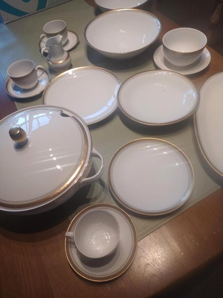 Vintage eet en koffieservies Winterling, Antiek en Kunst, Antiek | Servies compleet, Ophalen