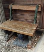 banc en fonte ancien, Enlèvement