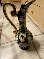 Kan/vaas - Hubert Bequet de Quaregnon - vintage, Ophalen, Gebruikt, Overige kleuren, Aardewerk of Porselein