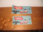 2 vluchttickets  Sabena (reisticket + overbagage ticket)1959, Enlèvement, Utilisé