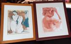 2 tableaux signés V.  Dessiriez et B. Browet, Ophalen