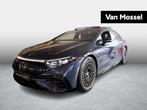 Mercedes-Benz EQS 580 4MATIC 108Kwh AMG Line +ACHTERAS STURI, Auto's, Mercedes-Benz, Automaat, 4 zetels, Zwart, 333 pk