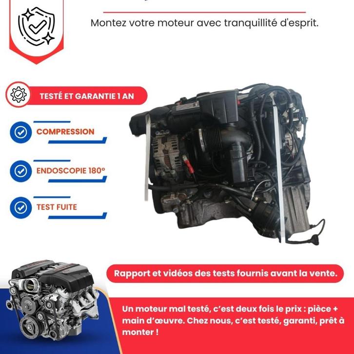 Moteur bmw 325i 328i 330i e90 e91 e92 e93, Autos : Pièces & Accessoires, Moteurs & Accessoires, BMW, Neuf, Enlèvement ou Envoi