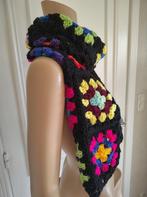 Lange granny square sjaal, Kleding | Dames, Mutsen, Sjaals en Handschoenen, Ophalen of Verzenden, Nieuw, Sjaal