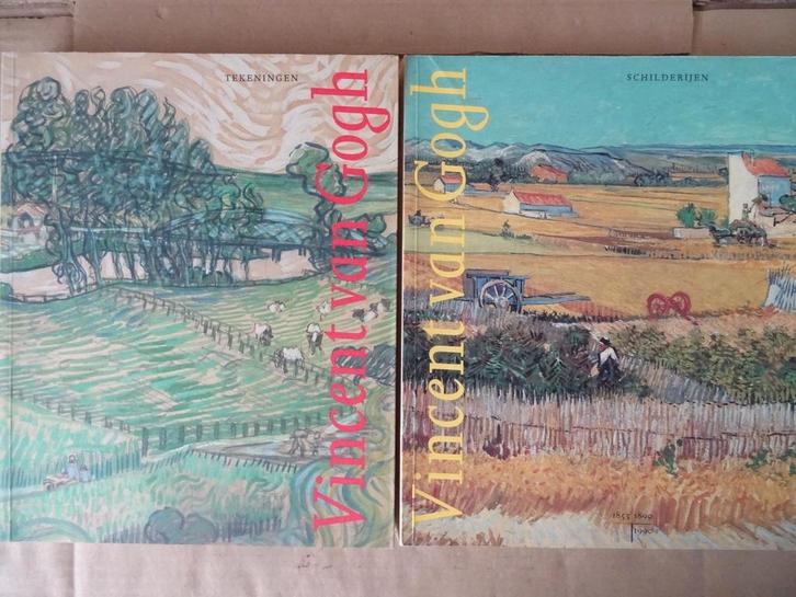 Vincent van Gogh Schilderijen + Vincent van Gogh Tekeningen, Boeken, Kunst en Cultuur | Beeldend, Zo goed als nieuw, Schilder- en Tekenkunst