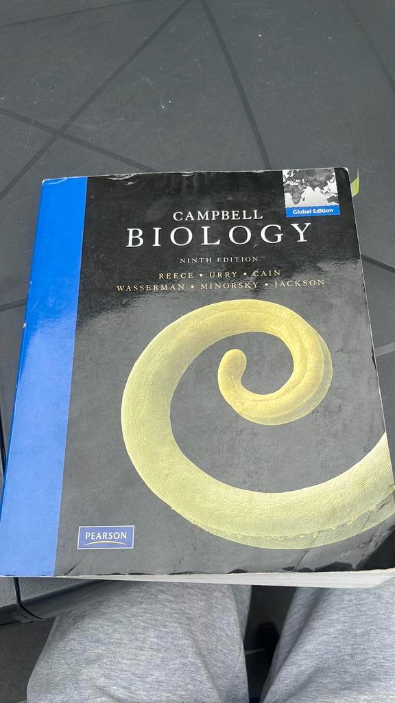 Campbell biology - 9th edition, Boeken, Schoolboeken, Zo goed als nieuw, Biologie, Overige niveaus, Ophalen