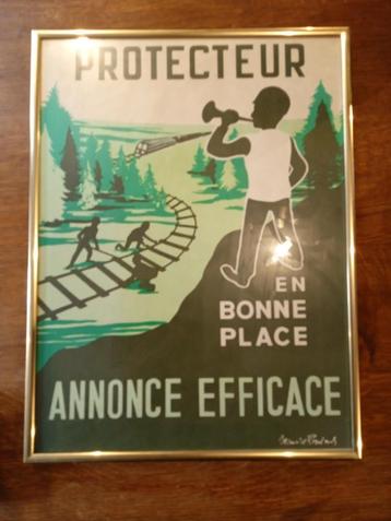 Affiche SNCF vintage  disponible aux enchères