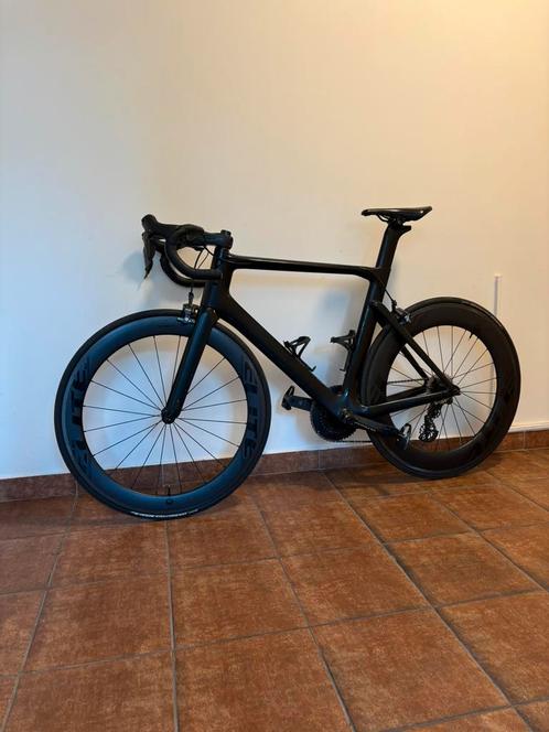 Sirocca racefiets, full carbon, di2, shimano ultegra 11speed, Fietsen en Brommers, Fietsen | Racefietsen, Zo goed als nieuw, Carbon
