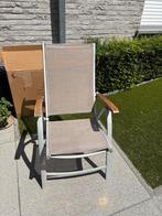 Chaise de jardin ajustable et pliable, Caravanes & Camping, Meubles de camping, Enlèvement, Utilisé, Chaise de camping