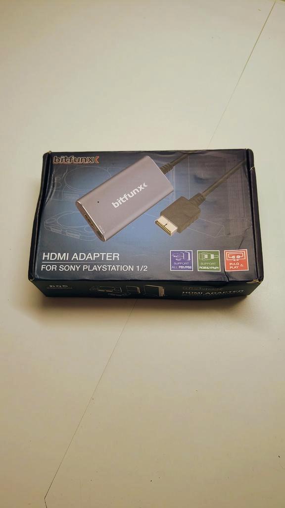 PS1 / PS2 HDMI aansluiting / beeld verbetering., Games en Spelcomputers, Spelcomputers | Sony PlayStation 2, Nieuw, Ophalen of Verzenden