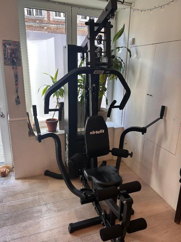 Virtufit KH 2 homegym, Sports & Fitness, Appareils de fitness, Comme neuf, Centrale électrique, Bras, Jambes, Pectoraux, Abdominaux