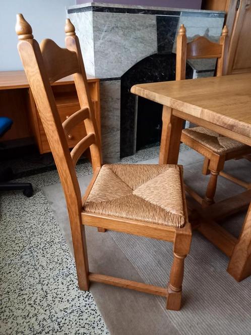 Eiken eetplaats, Huis en Inrichting, Complete eetkamers, Gebruikt, Ophalen