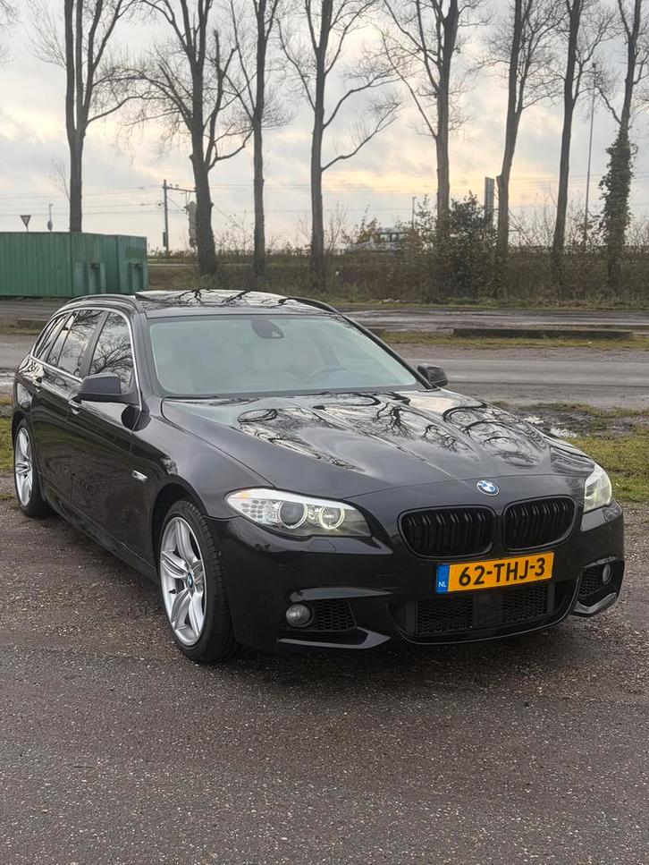 BMW 5-Serie 3.0 I 535Touring AUT/M-Pakket/Softclose/Pano/HUD, Auto's, BMW, Particulier, 5 Reeks, 360° camera, ABS, Achteruitrijcamera