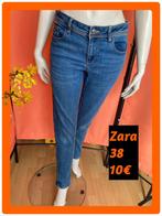 Skinny jeans dames 38. Zara, Kleding | Dames, Zara, Blauw, W30 - W32 (confectie 38/40), Ophalen of Verzenden