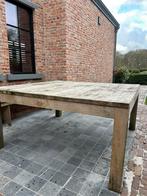 Tuintafel, Tuin en Terras, Tuintafels, Ophalen, Vierkant, Teakhout