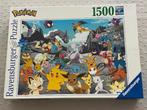 Puzzel Pokémon 1500 stukjes Ravensburger, Hobby en Vrije tijd, Denksport en Puzzels, Ophalen of Verzenden