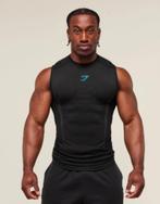 Gymshark Onyx 5.0 Tank - Black/Onyx Grey (Nieuw - large), Enlèvement ou Envoi, Neuf