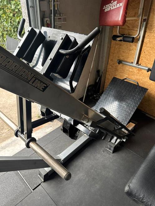 Leg press met hack squat, Sport en Fitness, Fitnessmaterialen, Zo goed als nieuw, Ophalen