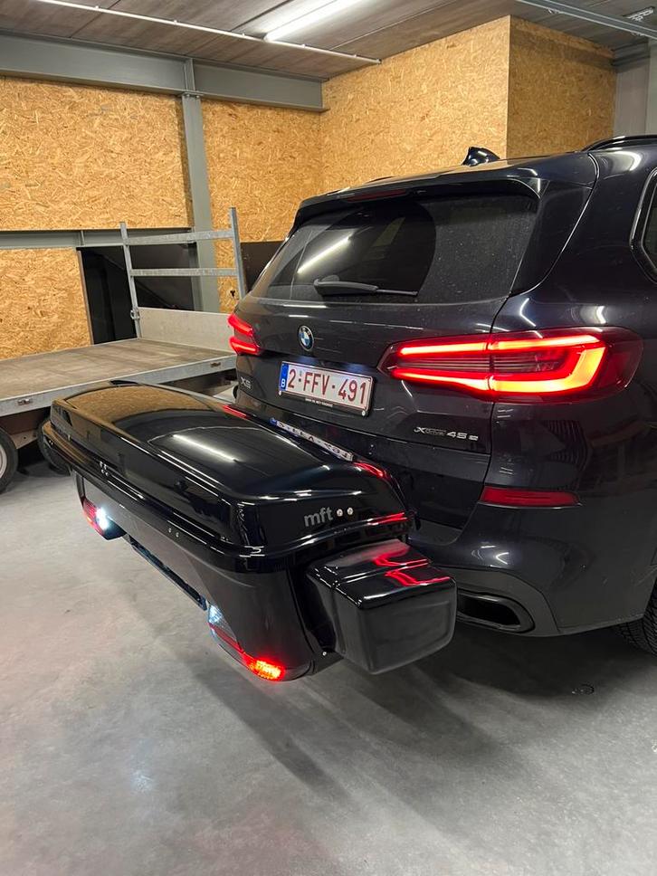 trekhaakkoffer towbox, Autos : Divers, Coffres de toit, Enlèvement