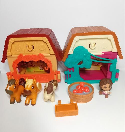 2x Mattel Spirit precious Pony's & friends, Kinderen en Baby's, Speelgoed | Poppenhuizen, Zo goed als nieuw, Poppenhuis, Ophalen of Verzenden