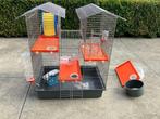 Hamsterkooi, Dieren en Toebehoren, Knaagdieren en Konijnen | Hokken en Kooien, Ophalen, Kooi, Gebruikt, 60 tot 90 cm