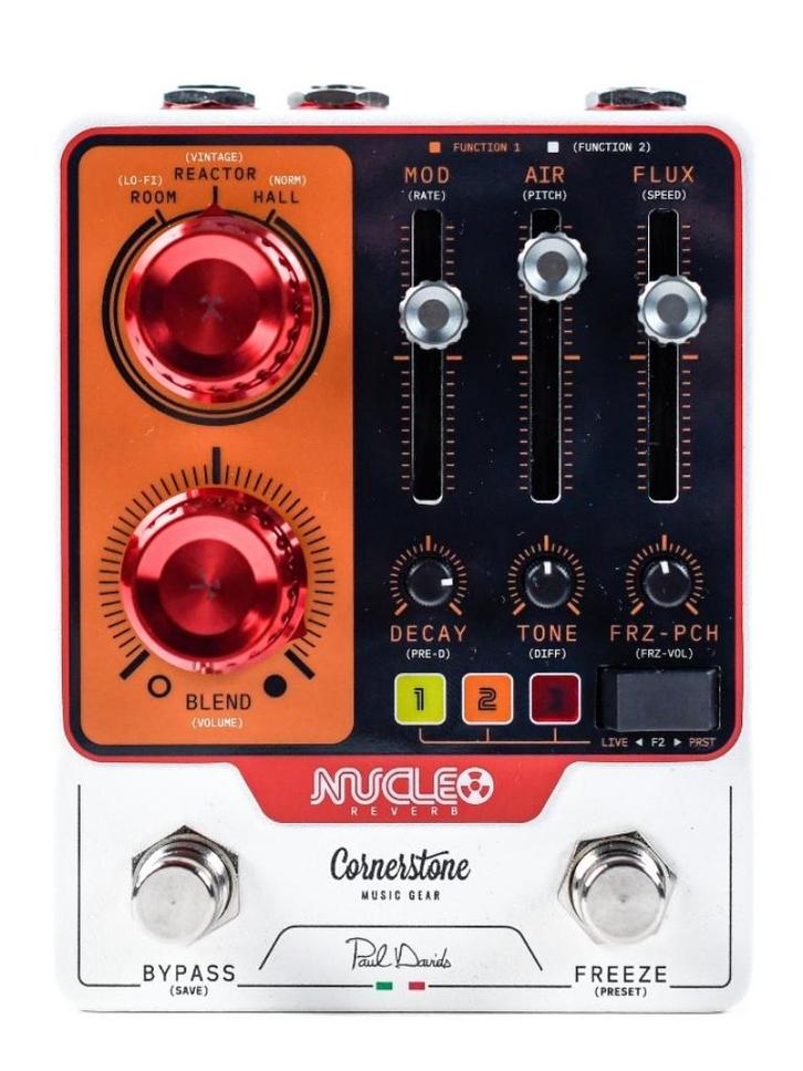Cornerstone Nucleo Paul Davids Signature, Muziek en Instrumenten, Effecten, Nieuw, Reverb, Multi-effect, Ophalen of Verzenden