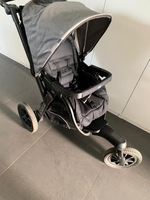 3-in-1 Buggy met autostoelbasis, Kinderen en Baby's, Kinderwagens en Combinaties, Gebruikt, Combiwagen, Overige merken, Met autostoeltje