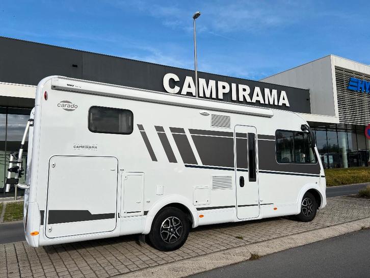 Carado Hymer I 338 slechts 7 meter & automaat, Caravans en Kamperen, Mobilhomes, Bedrijf, tot en met 4, Integraal, Carado, Fiat