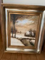 Winterlandschap Emile de Cooman, Antiek en Kunst, Ophalen