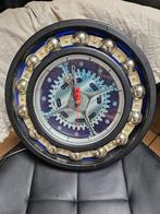 Muurhorloge met licht, Ophalen of Verzenden, Gebruikt, Licht