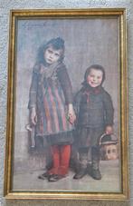Longoni Emilio " locked out of school" 1887-1888, Ophalen of Verzenden