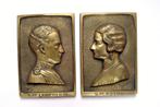 Léopold III et Astrid - portraits en cuivre, Photo ou Poster, Autres, Envoi