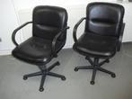 Kwalitatieve goed zittende Bureau stoelen / 2 stuks, Ophalen, Gebruikt, Zwart, Bureaustoel
