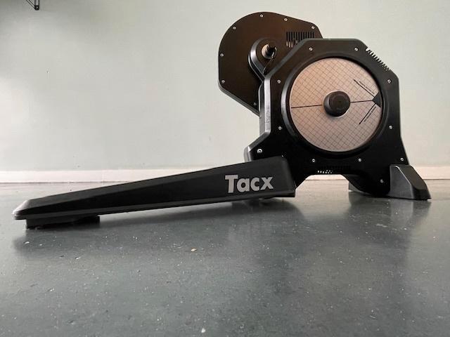 GARMIN ROLLENTRAINER TACX FLUX S FIETSENTRAINER, Sports & Fitness, Cyclisme, Comme neuf, Autres types, Enlèvement