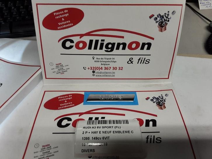 DIVERSEN DIVERS Audi A3 (8V1 / 8VK) (8V0853737C3Q7), Auto-onderdelen, Overige Auto-onderdelen, Audi, Gebruikt