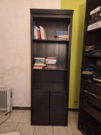 Bibus massief houten zwarte boekenkastplanken, Gebruikt, Ophalen of Verzenden