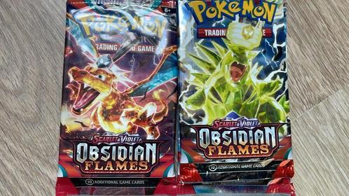 Pokemon Obsidian Flames Booster Packs - Slechts 5,50,-, Hobby en Vrije tijd, Verzamelkaartspellen | Pokémon, Nieuw, Booster, Ophalen of Verzenden