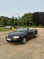 Saab 9 3 cabrio benzine 2004, Auto's, Cabriolet, Leder, Bedrijf, Handgeschakeld