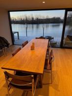 Tafel (eik), Huis en Inrichting, Landelijk modern, Eikenhout, Vijf personen of meer, Rechthoekig
