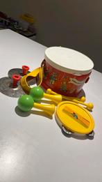 Vintage FisherPrice muziek set, Ophalen, Gebruikt, Met geluid