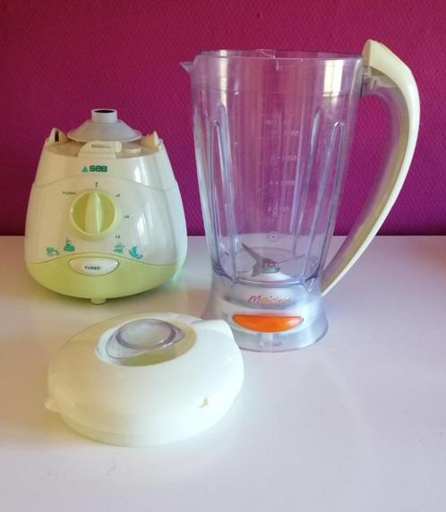 ② Blender Mixer Seb Milk Shake Potage Pâte à Crêpe — Mélangeurs — 2ememain