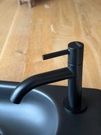 Zwarte handwasser + Blaufoss kraan, Ophalen, Zo goed als nieuw, Koper, Kraan