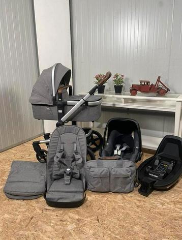 Joolz Day +Radiant Grey kinderwagen 4 in-1 +isofix beschikbaar voor biedingen