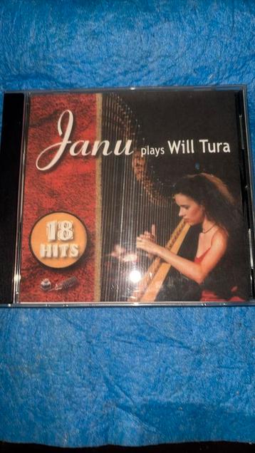 PERFECTE STAAT CD JANU PLAYS WILL TURA 18 HITS ! beschikbaar voor biedingen