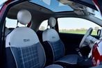 Fiat 500 1.2 Lounge, CarPlay/Navi/PDC/Led/Airco/Leder/Pano, Voorwielaandrijving, 4 zetels, 4 cilinders, Leder en Stof
