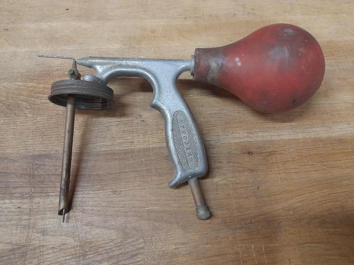 oud peerspuitpistool voor autolak, Doe-het-zelf en Bouw, Schildersmaterialen, Gebruikt, Overige typen, Verzenden